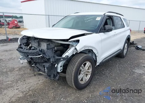 2020 Ford Explorer Xlt из США, поврежденный, VIN 1FMSK7DH2LGC74433